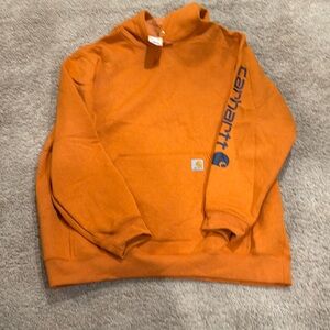 NWT Men’s carhartt orange hoodie